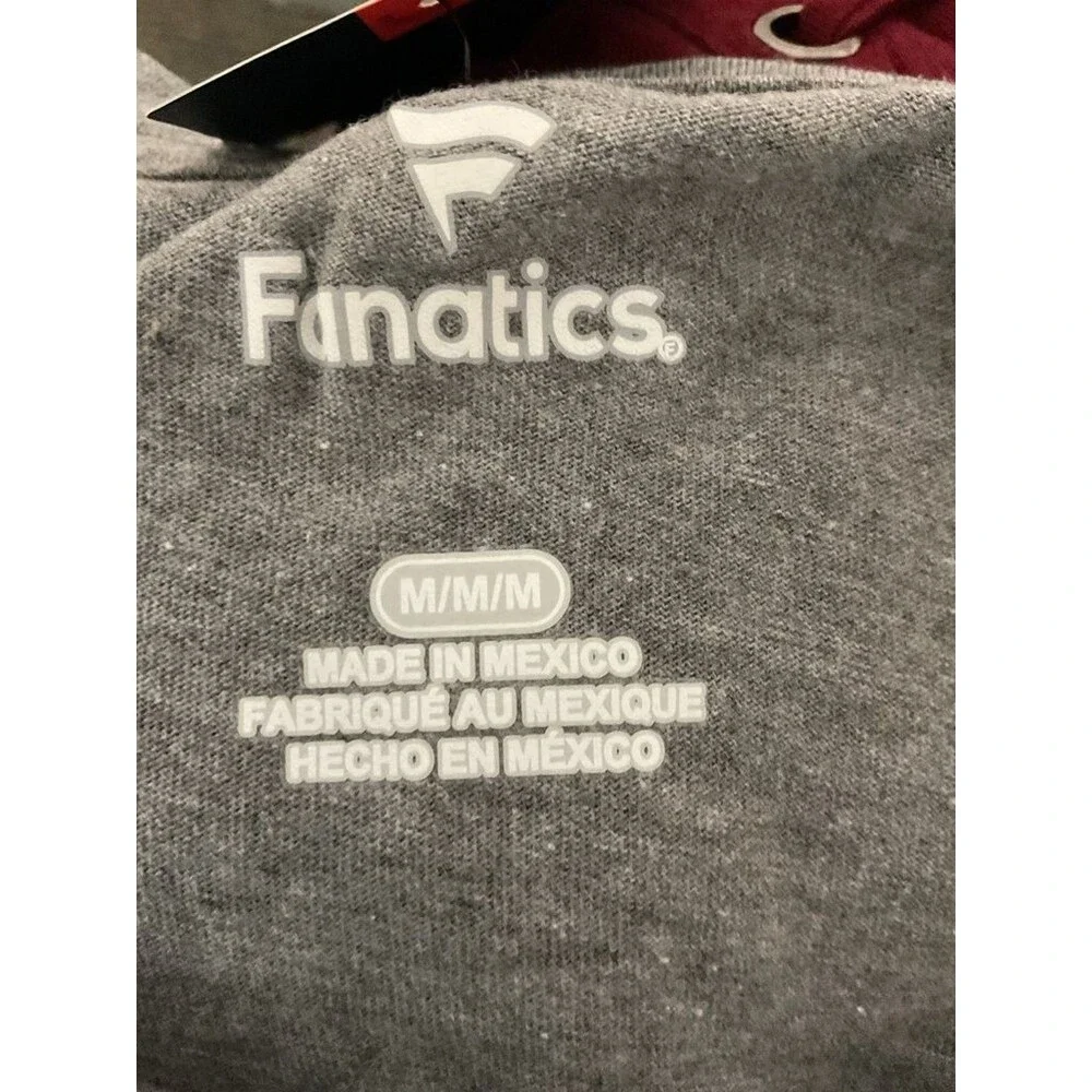 Fanatics New Orleans Saints Gray T-Shirt with Fleur-de-lis Logo